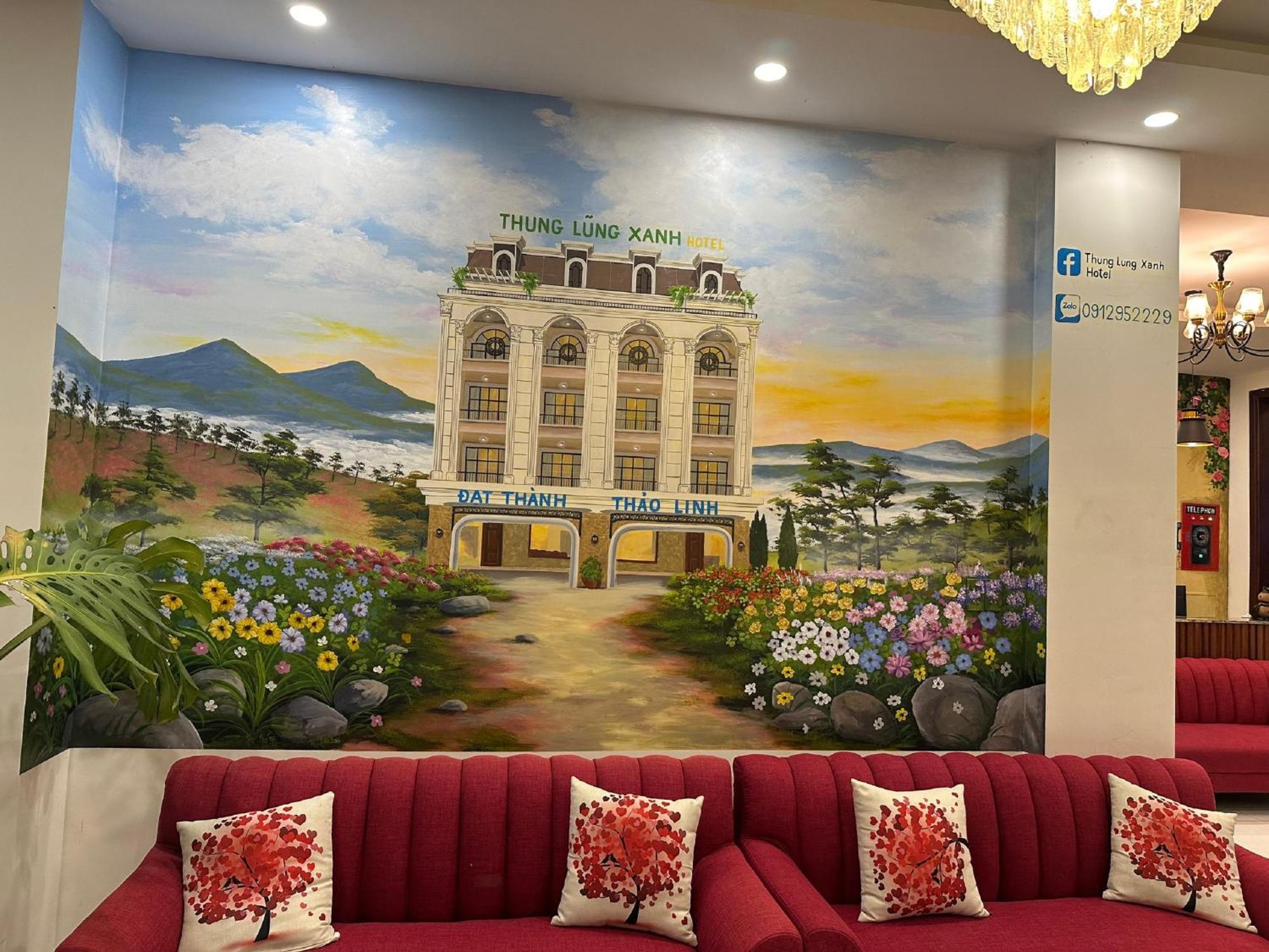 Thung Lung Xanh Tqk Hotel Dalat Exteriör bild